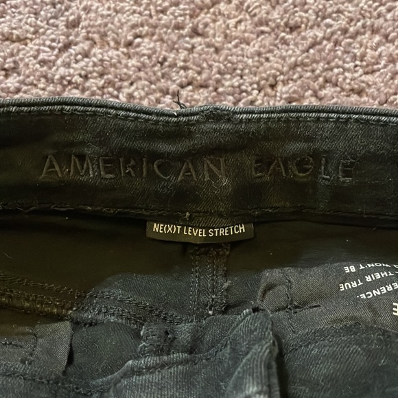 American Eagle Next Level Stretch Black Jeans - Picture 3 of 3